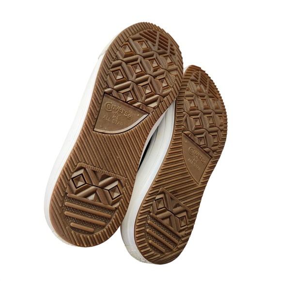 Converse CTAS Leather Waterproof High Top Sneaker Boot Black Women's 10.5 - Picture 6 of 12